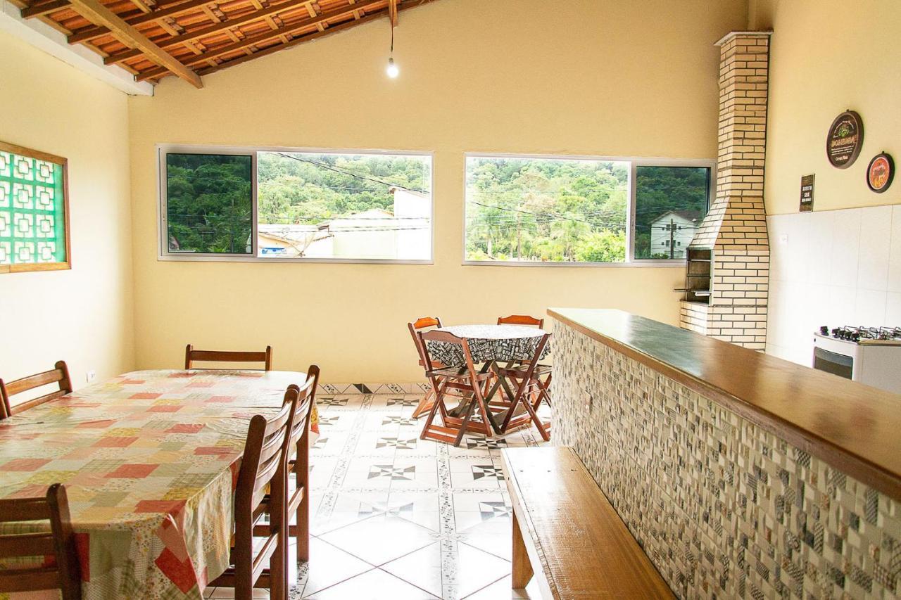 Incrivel Casa Com Churrasqueira Em Ubatuba, Sp Екстериор снимка